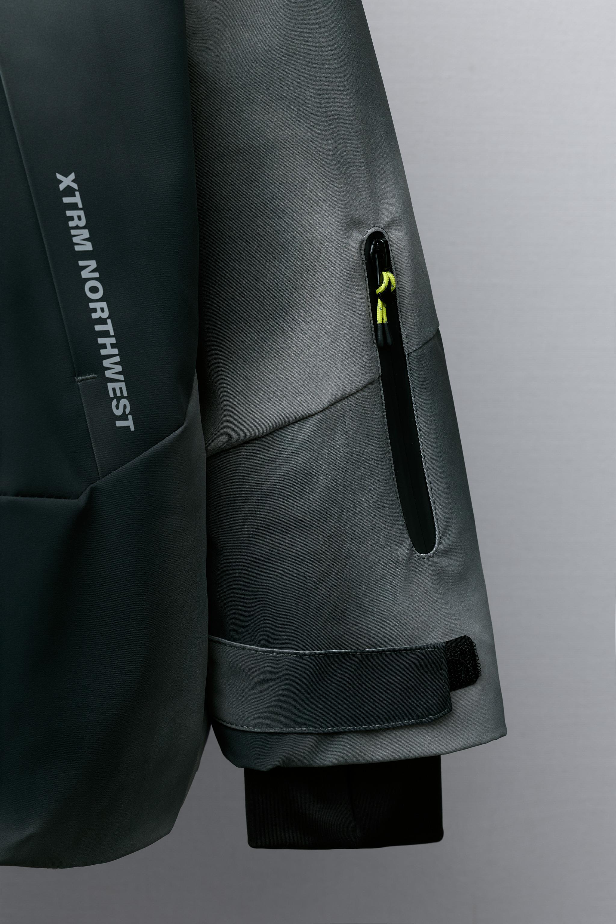 RECCO® SYSTEM SKI COLLECTION TIE DYE WATER RESISTANT AND WINDPROOF DETACHABLE HOODIE JACKET